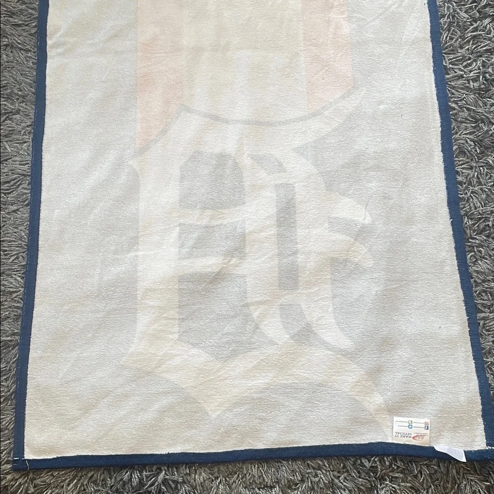 Detroit Tigers Beach Towel Genuine Merchandise Northwest Company Baseball